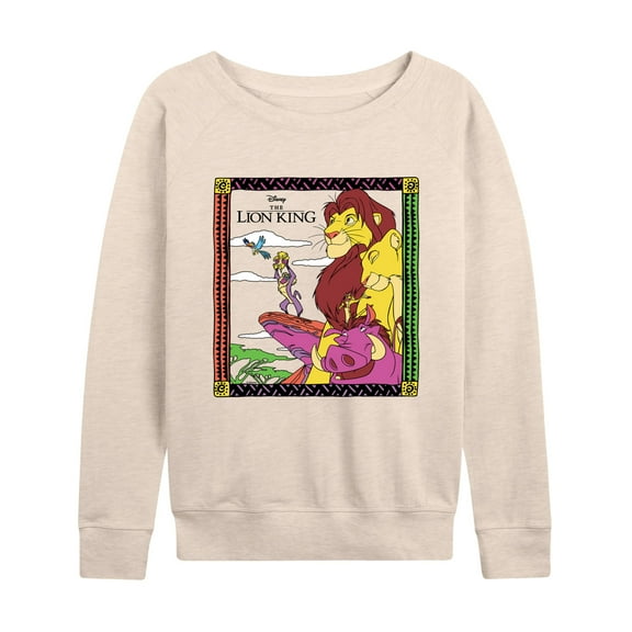 Disney - The Lion King - Movie Logo - Women's Lightweight French Terry Long Sleeve Shirt