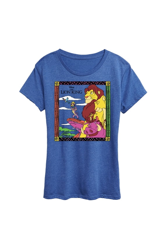 - The Lion King - Movie Logo - Women's Short Sleeve Graphic T-Shirt