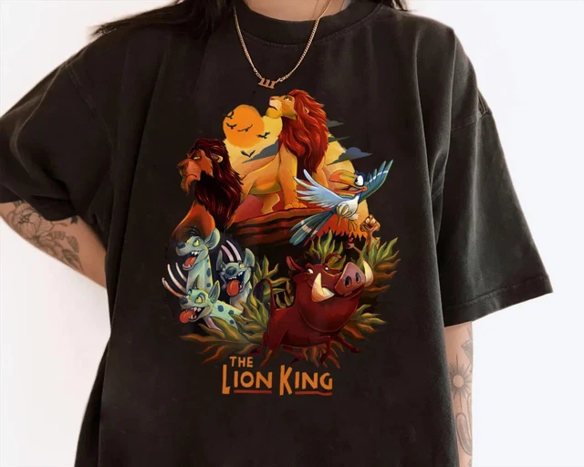Disney The Lion King Mufasa Cute Simba Timon Pumbaa 2025 T-Shirt 2025 ...