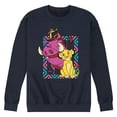 thumbnail image 1 of Disney - The Lion King - No Worries Rest Of Your Days - Men's Crew Neck Fleece Pullover, 1 of 4