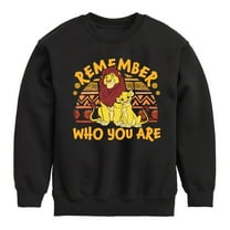 Disney - The Lion King - Remember Who You Are - Toddler & Youth Crewneck Fleece Sweatshirt