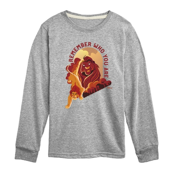 Disney - The Lion King - Remember Who You Are - Toddler & Youth Long Sleeve Graphic T-Shirt