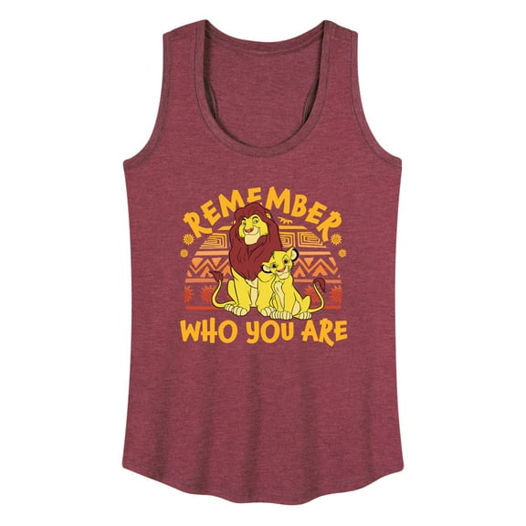 Disney - The Lion King - Remember Who You Are - Women's Racerback Tank Top