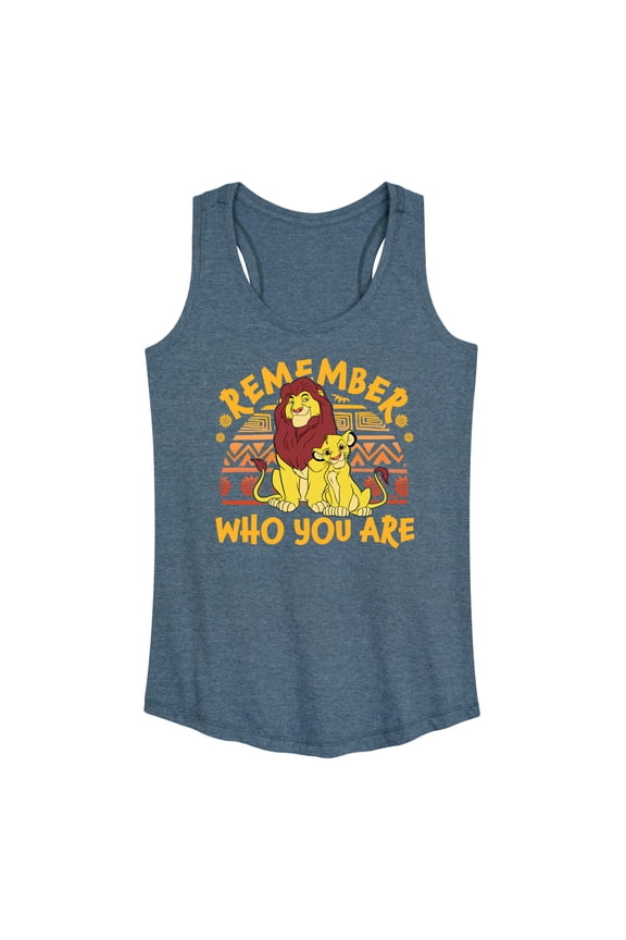 - The Lion King - Remember Who You Are - Women's Racerback Tank Top