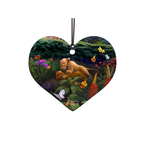 Disney (The Lion King Return to Pride Rock - Young Simba and Nala) Hanging Acrylic Print ACPHEART483