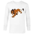 thumbnail image 1 of Disney The Lion King Scar Prowling - Long Sleeve T-Shirt for Men -Customized-White, 1 of 5