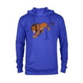 thumbnail image 1 of Disney The Lion King Scar Prowling - Pullover Hoodie for Adults -Customized-Royal Heather, 1 of 5