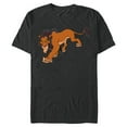 thumbnail image 1 of Disney The Lion King Scar Prowling - Short Sleeve Blended T-Shirt for Adults -Customized-Dark Heather, 1 of 5