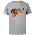 thumbnail image 1 of Disney The Lion King Scar Prowling - Short Sleeve Cotton T-Shirt for Adults -Customized-Athletic Heather, 1 of 5