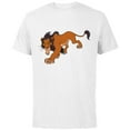 thumbnail image 1 of Disney The Lion King Scar Prowling - Short Sleeve Cotton T-Shirt for Adults -Customized-White, 1 of 5