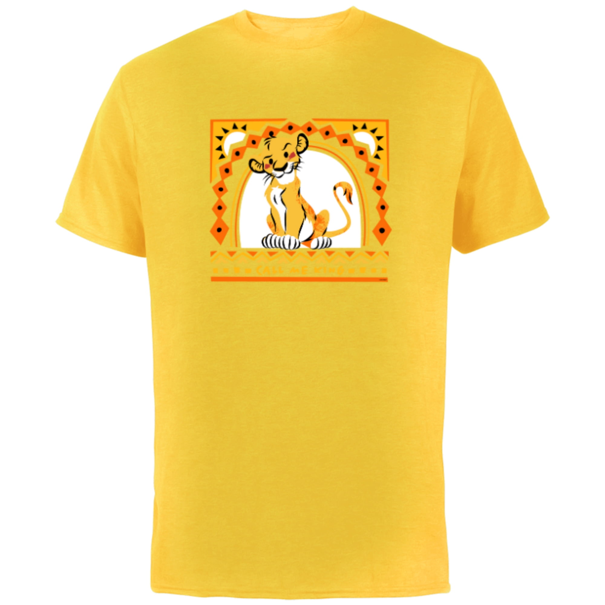 Call Me Simba Disney The Lion King Simba Call Me King - Short Sleeve Cotton T-Shirt ...