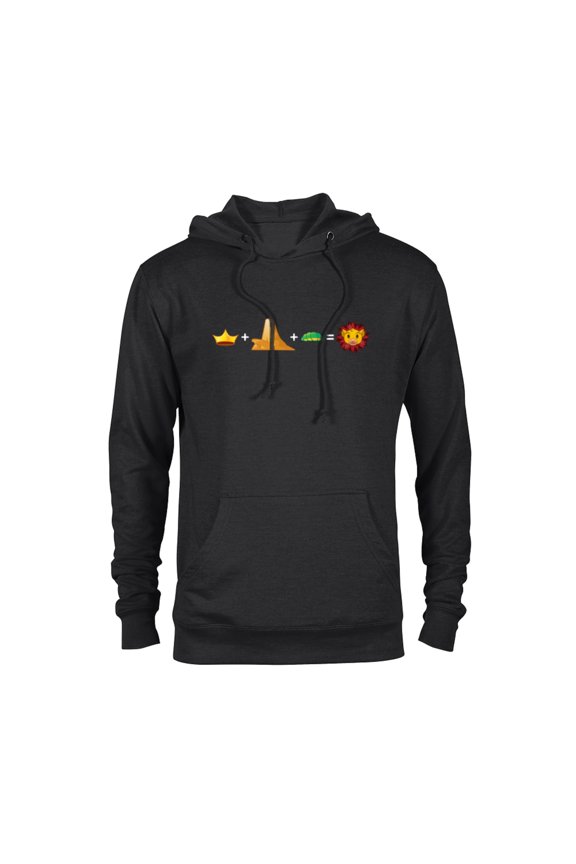 The Lion King Simba Emoji Code Formula - Pullover Hoodie for Adults - Customized-Black