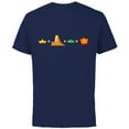 thumbnail image 1 of Disney The Lion King Simba Emoji Code Formula - Short Sleeve Cotton T-Shirt for Adults - Customized-Navy, 1 of 5