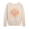 thumbnail image 1 of Disney - The Lion King - Simba Linocut - Women's Lightweight French Terry Long Sleeve Shirt, 1 of 4