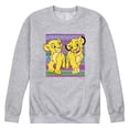 thumbnail image 1 of Disney - The Lion King - Simba Nala Pattern - Men's Crew Neck Fleece Pullover, 1 of 4