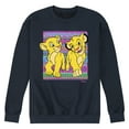 thumbnail image 1 of Disney - The Lion King - Simba Nala Pattern - Men's Crew Neck Fleece Pullover, 1 of 4