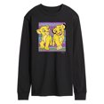 thumbnail image 1 of Disney - The Lion King - Simba Nala Pattern - Men's Long Sleeve T-Shirt, 1 of 4