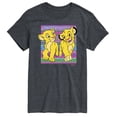 thumbnail image 1 of Disney - The Lion King - Simba Nala Pattern - Men's Short Sleeve Graphic T-Shirt, 1 of 4