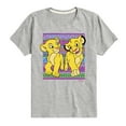 thumbnail image 1 of Disney - The Lion King - Simba Nala Pattern - Toddler & Youth Short Sleeve Graphic T-Shirt, 1 of 4