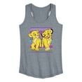 thumbnail image 1 of Disney - The Lion King - Simba Nala Pattern - Women's Racerback Tank Top, 1 of 4
