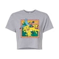 thumbnail image 1 of Disney - The Lion King - Simba Nala Zazu - Juniors Cropped Cotton Blend T-Shirt, 1 of 4