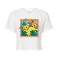 thumbnail image 1 of Disney - The Lion King - Simba Nala Zazu - Juniors Cropped Cotton Blend T-Shirt, 1 of 4