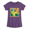 thumbnail image 1 of Disney - The Lion King - Simba Nala Zazu - Toddler & Youth Girls Raglan Graphic T-Shirt, 1 of 4
