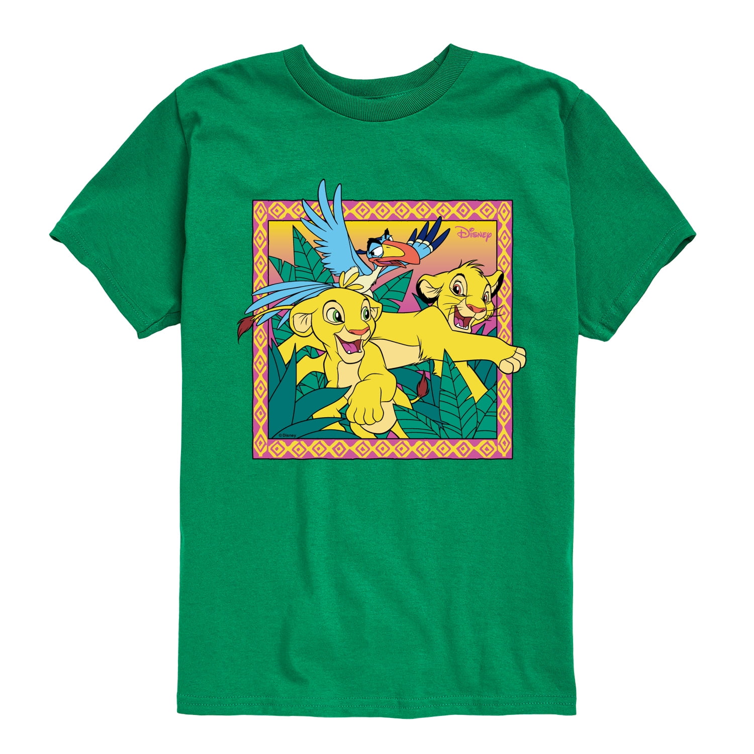 Disney - The Lion King - Simba Nala Zazu - Toddler & Youth Short Sleeve ...