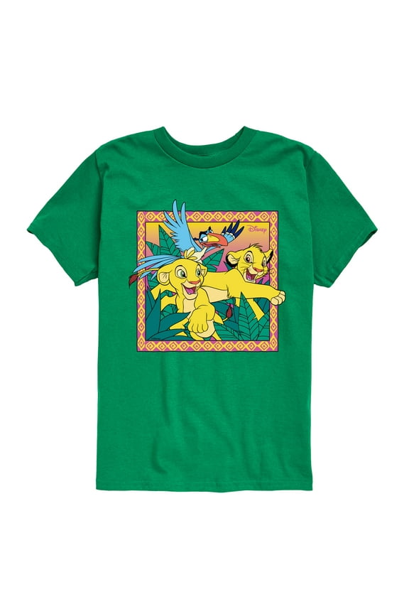 - The Lion King - Simba Nala Zazu - Toddler & Youth Short Sleeve Graphic T-Shirt