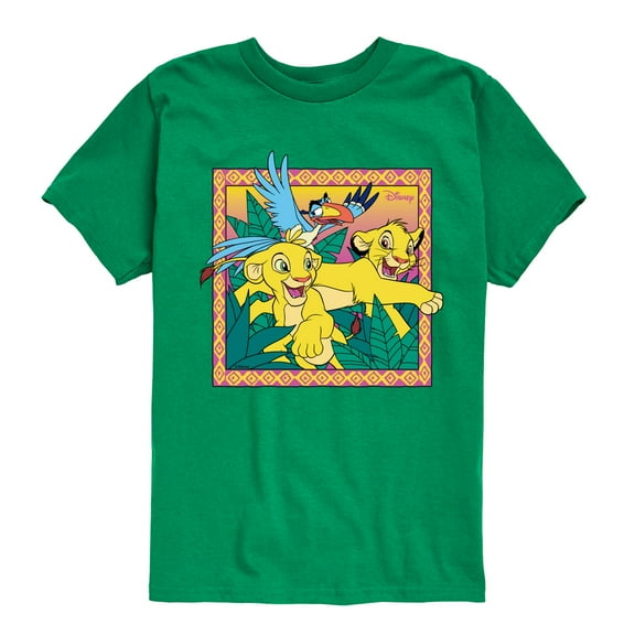 Disney - The Lion King - Simba Nala Zazu - Toddler & Youth Short Sleeve Graphic T-Shirt
