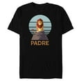 thumbnail image 1 of Disney The Lion King Simba Padre Día del Padre Father’s Day - Short Sleeve Blended T-Shirt for Adults - Customized-Black, 1 of 5