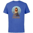 thumbnail image 1 of Disney The Lion King Simba Padre Día del Padre Father’s Day - Short Sleeve Cotton T-Shirt for Adults - Customized-Royal Heather, 1 of 5