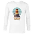 thumbnail image 1 of Disney The Lion King Simba Papa Día del Padre Father’s Day - Long Sleeve T-Shirt for Men - Customized-White, 1 of 5
