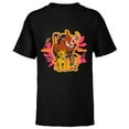 thumbnail image 1 of Disney The Lion King Simba Timon Pumbaa Hakuna Matata - Short Sleeve T-Shirt for Kids - Customized-Black, 1 of 5