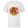 thumbnail image 1 of Disney The Lion King Simba Timon Pumbaa Hakuna Matata - Short Sleeve T-Shirt for Kids - Customized-White, 1 of 5