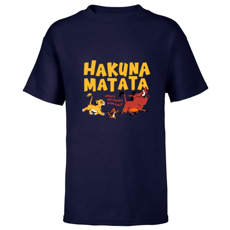Disney The Lion King Simba Timon Pumbaa Hakuna Matata Walk - Short 
