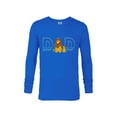 thumbnail image 1 of Disney The Lion King Simba and Mufasa Dad - Long Sleeve T-Shirt for Men- Customized-Royal, 1 of 4