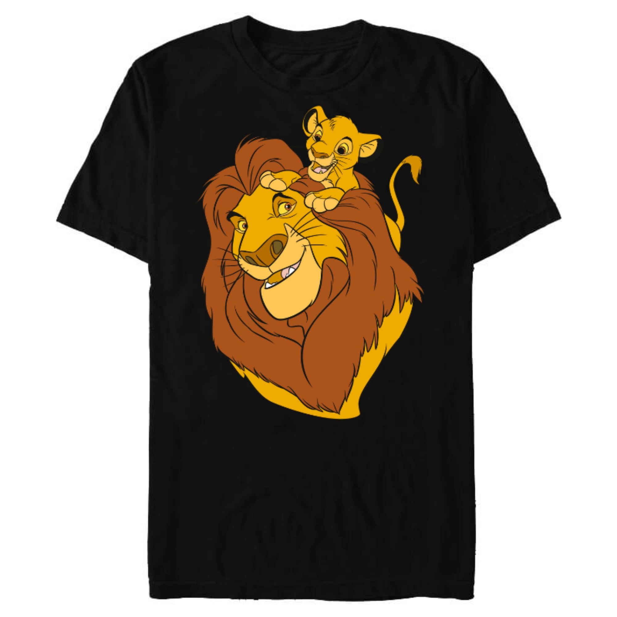 Disney The Lion King Simba and Mufasa Father and Son - Short Sleeve ...