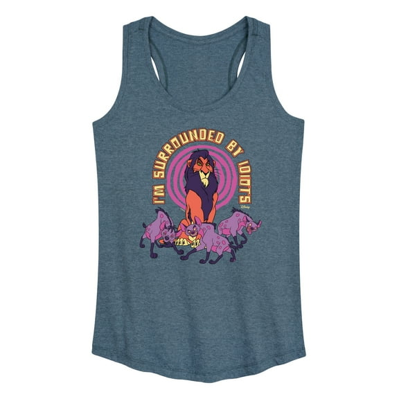 Disney - The Lion King - Surrounded By Idiots - Women's Racerback Tank Top