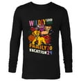 thumbnail image 1 of Disney The Lion King Wildly Good Times Family Vacation 2024 - Long Sleeve T-Shirt for Men - Customized-Black, 1 of 5