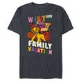 thumbnail image 1 of Disney The Lion King Wildly Good Times Family Vacation - Short Sleeve Blended T-Shirt for Adults - Customized-Navy Heather, 1 of 5