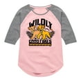 thumbnail image 1 of Disney - The Lion King - Wildly Good Times - Toddler & Youth Girls Raglan Graphic T-Shirt, 1 of 4