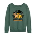 thumbnail image 1 of Disney - The Lion King - Wildly Good Times - Women's Lightweight French Terry Long Sleeve Shirt, 1 of 4