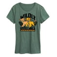 thumbnail image 1 of Disney - The Lion King - Wildly Good Times - Women's Short Sleeve Graphic T-Shirt, 1 of 4
