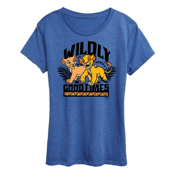 Disney - The Lion King - Wildly Good Times - Women's Short Sleeve Graphic T-Shirt