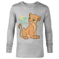 thumbnail image 1 of Disney The Lion King Young Nala 90s - Long Sleeve T-Shirt for Men -Customized-Athletic Heather, 1 of 5