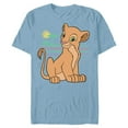 thumbnail image 1 of Disney The Lion King Young Nala 90s - Short Sleeve Blended T-Shirt for Adults -Customized-Ocean Blue, 1 of 5