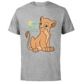 thumbnail image 1 of Disney The Lion King Young Nala 90s - Short Sleeve Cotton T-Shirt for Adults -Customized-Athletic Heather, 1 of 5