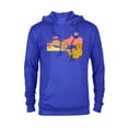 thumbnail image 1 of Disney The Lion King Young Simba Nala Playing - Pullover Hoodie for Adults - Customized-Royal Heather, 1 of 5