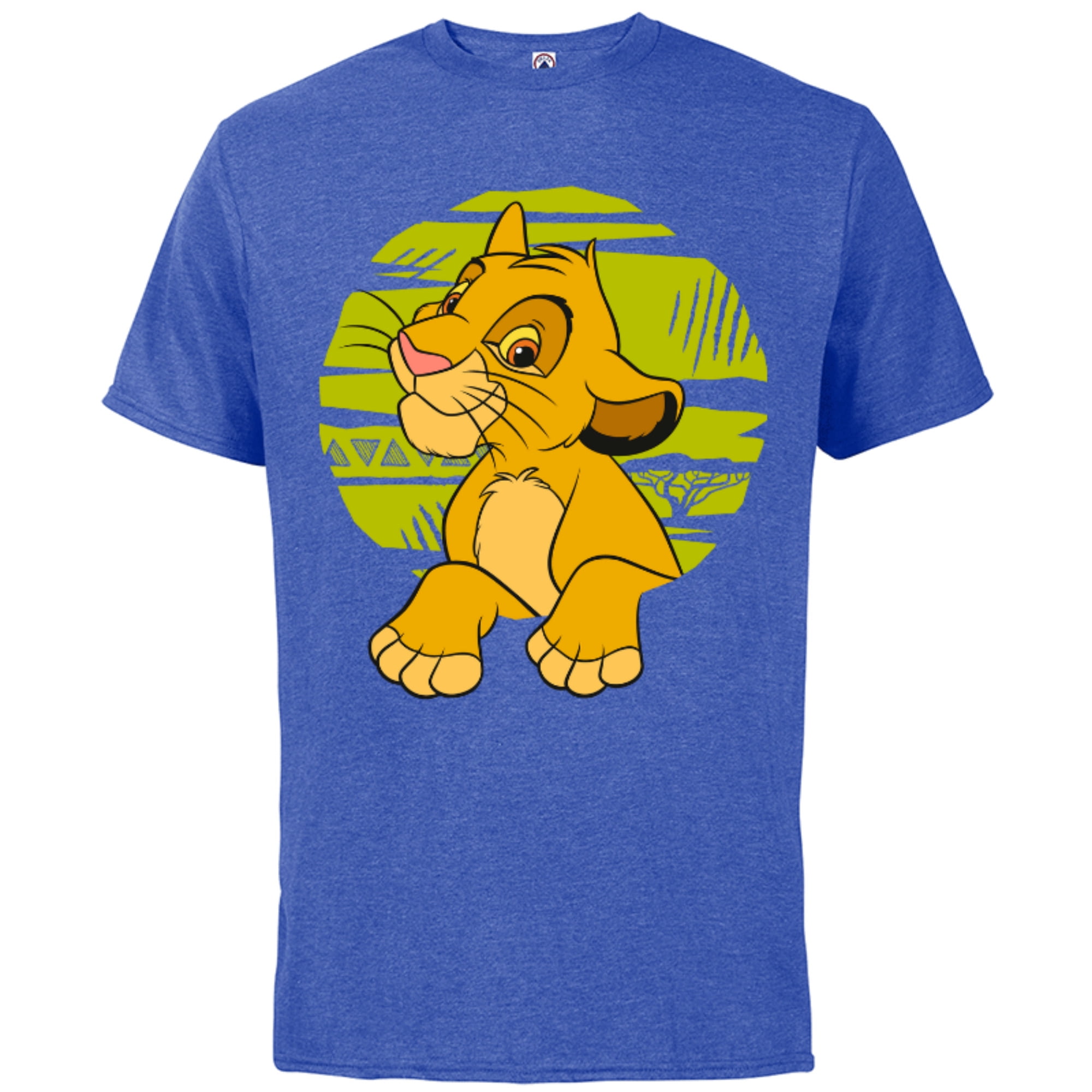 Disney The Lion King Young Simba Paws Green 90s - Short Sleeve Cotton T ...
